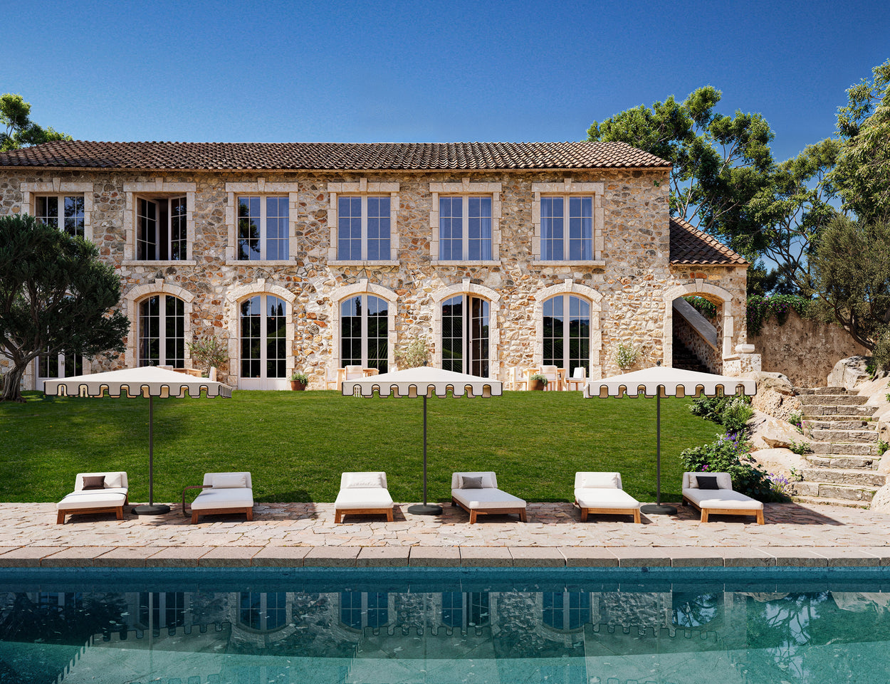 Nata UX Nostalgic Roman - stokparasol - Vierkant