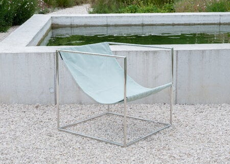 Solo seat stainless steel - by Muller Van Severen