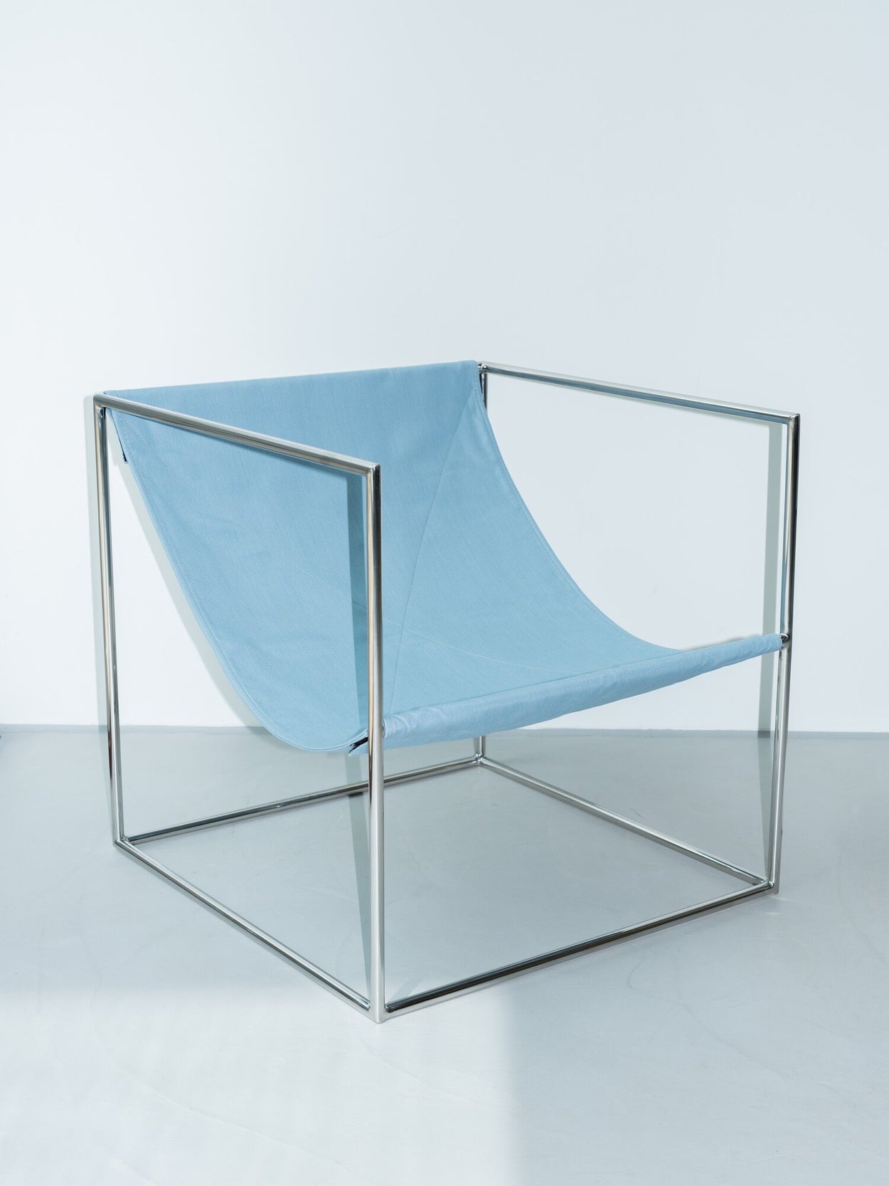 Solo seat stainless steel - by Muller Van Severen