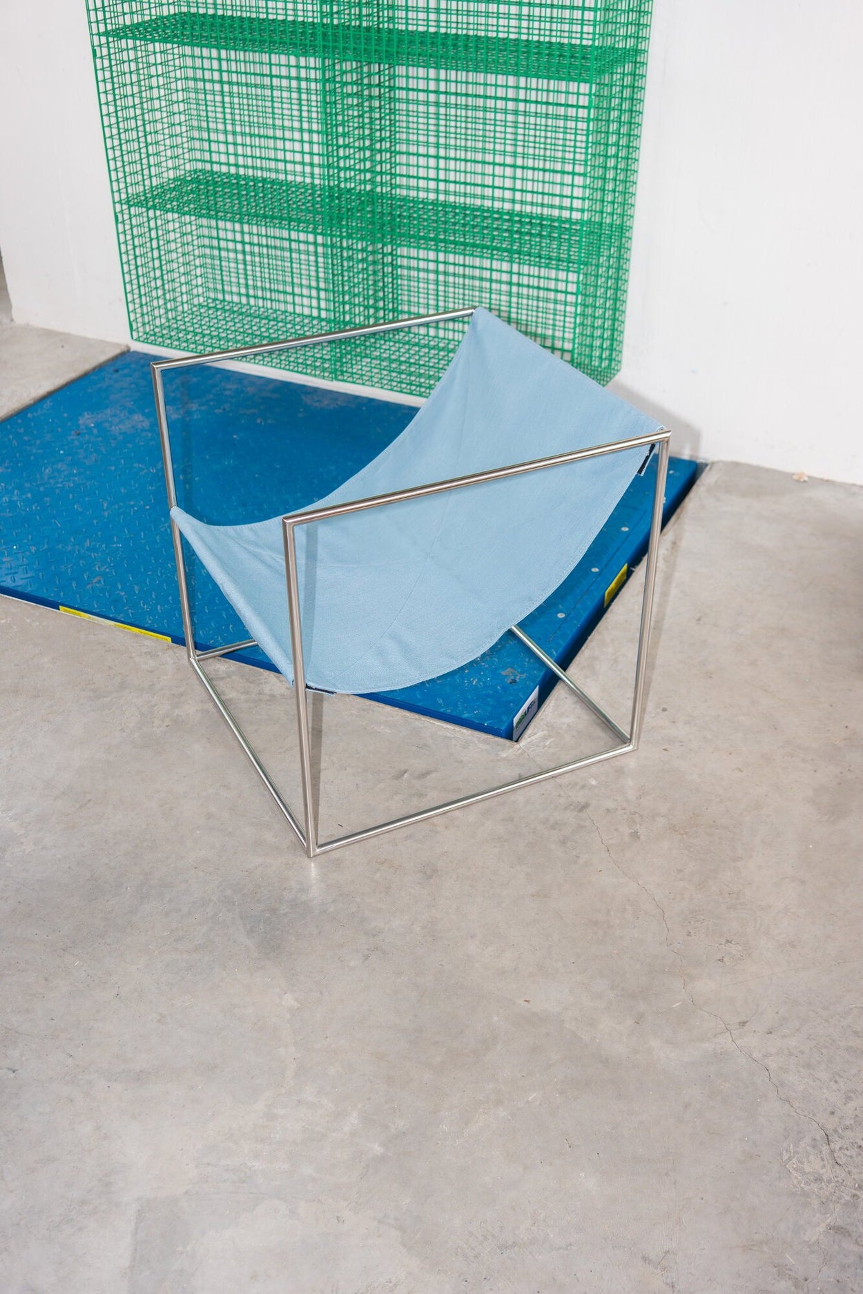 Solo seat stainless steel - by Muller Van Severen