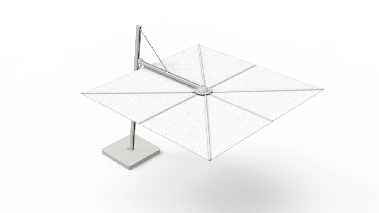 Versa PX - zwevende parasol 3 m -  FORWARD 80°