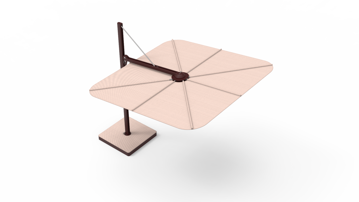 Versa PX - zwevende parasol 3 m -  FORWARD 80°