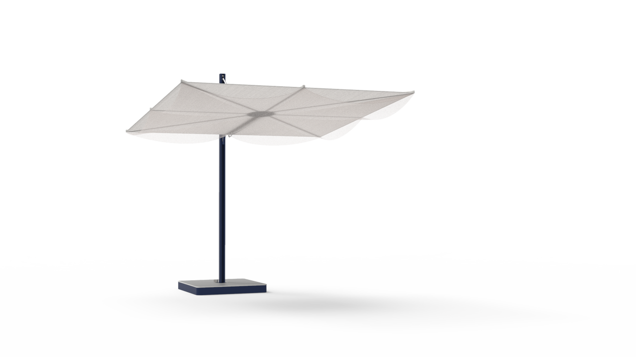 Versa PX - zwevende parasol 3 m -  FORWARD 80°