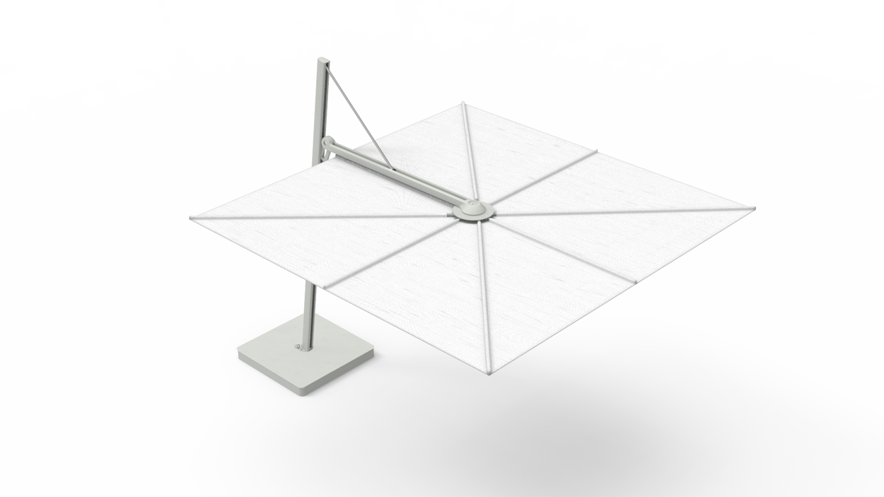 Versa PX - zwevende parasol 3 m -  FORWARD 80°