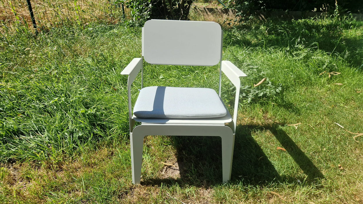 Bended Lounger Agate grey + kussen