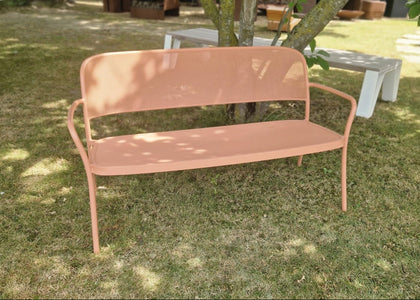 Café 2-seater sofa - Antique pink