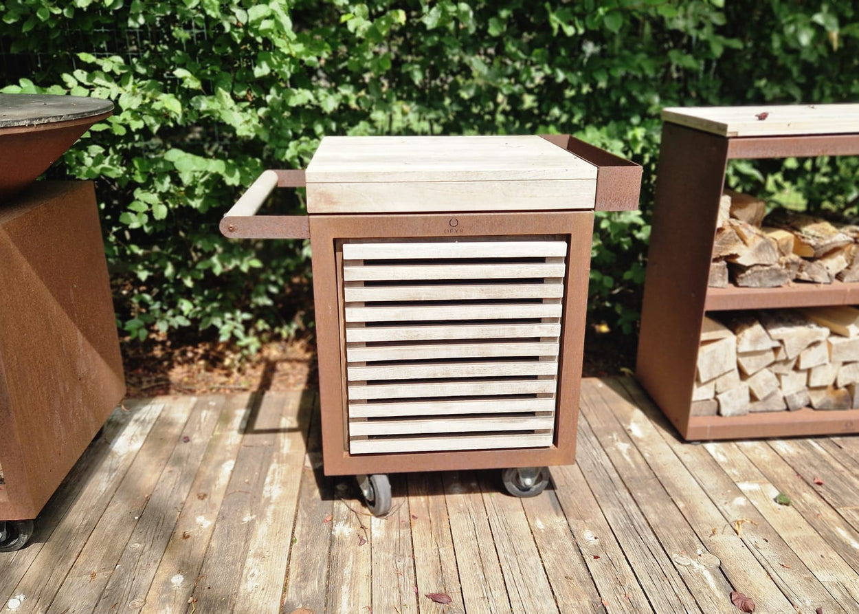 Mise en Place Table 65 PRO - Corten + insert PRO