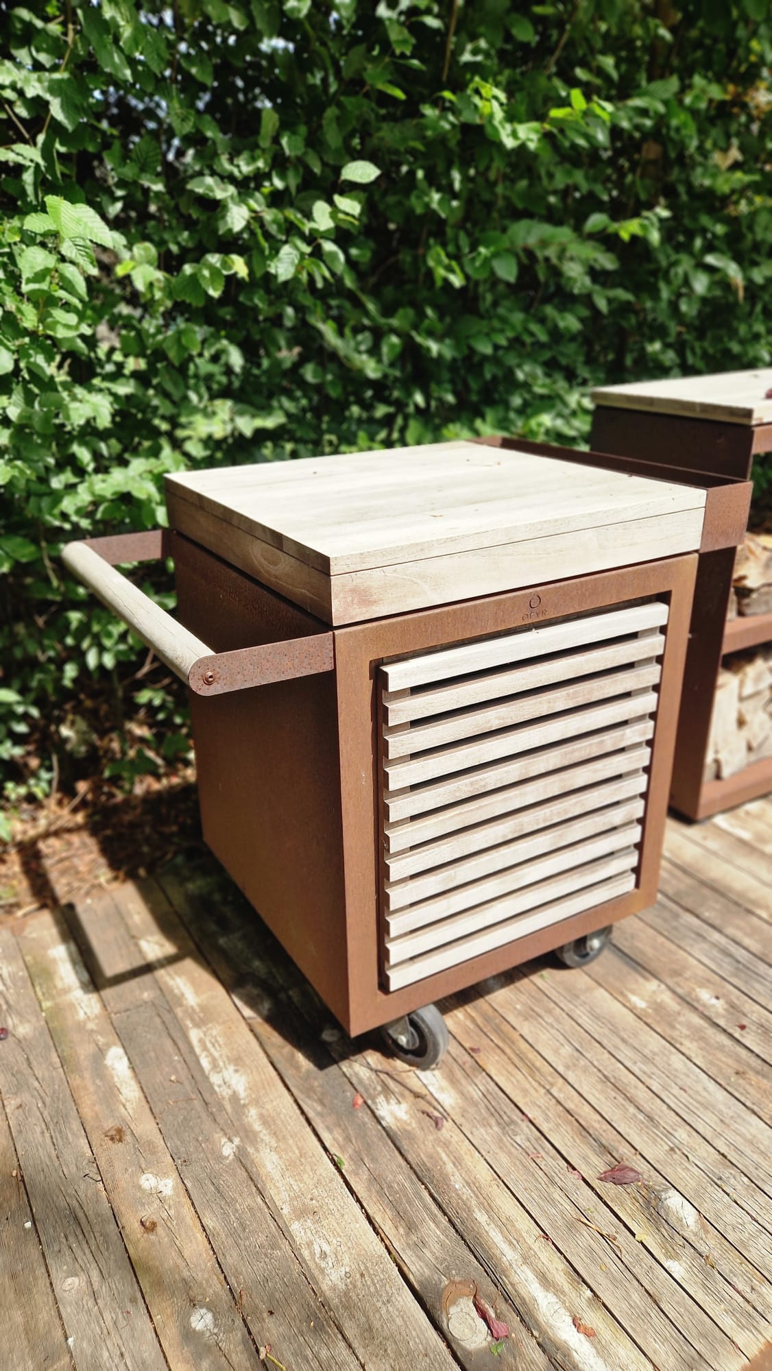 Mise en Place Table 65 PRO - Corten + insert PRO