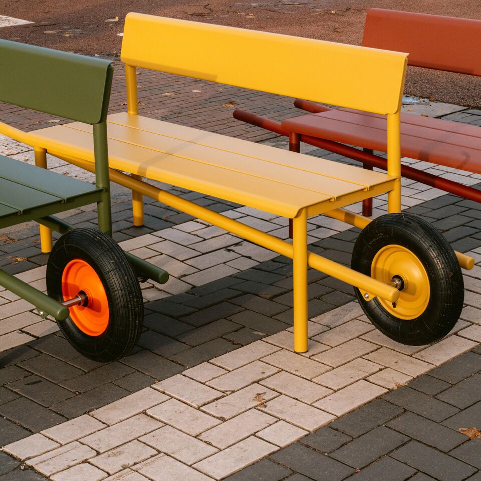 Wheelbench / Kruiwagenbank - Alu - 2 colors