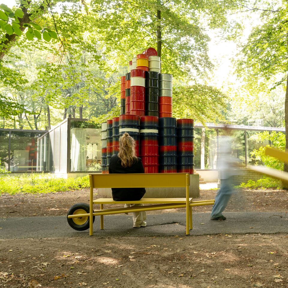 Wheelbench / Kruiwagenbank - Kröller-Müller Edition - Alu