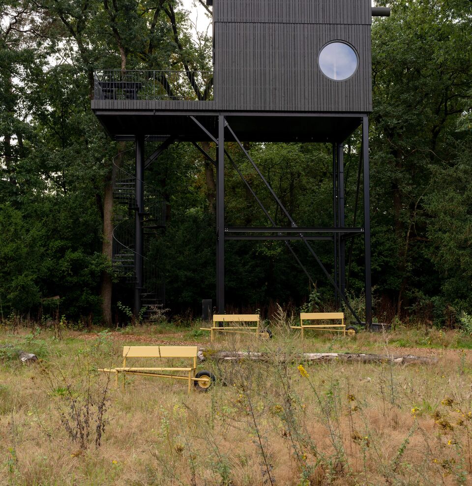 Wheelbench / Kruiwagenbank - Kröller-Müller Edition - Alu