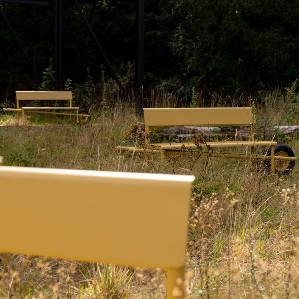 Wheelbench / Kruiwagenbank - Kröller-Müller Edition - Alu