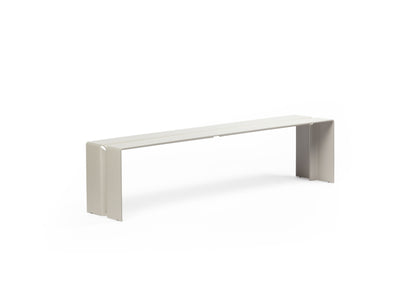 The Bended bench - Lichtgrijs