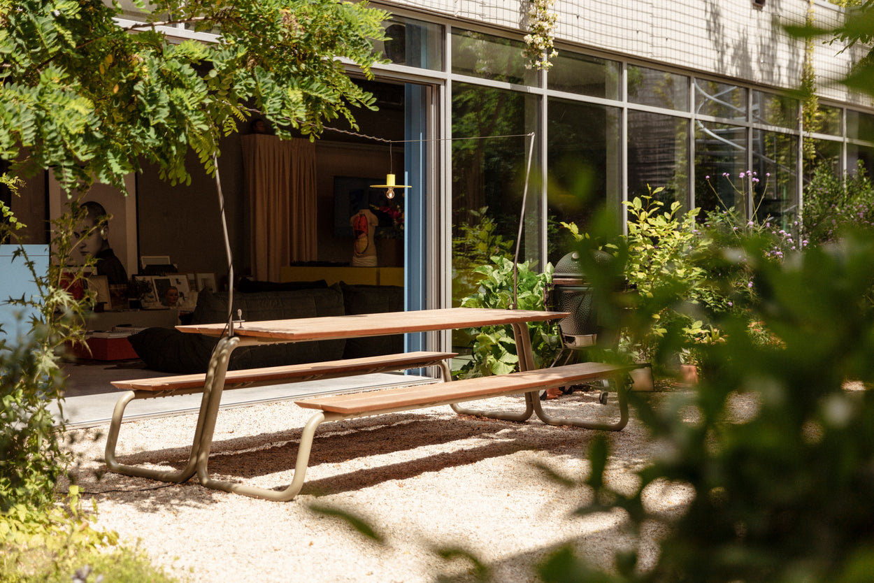 The Table M 235cm - Koperbruin