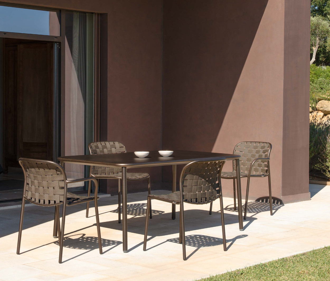 Yard chair Aluminium / 2 stuks