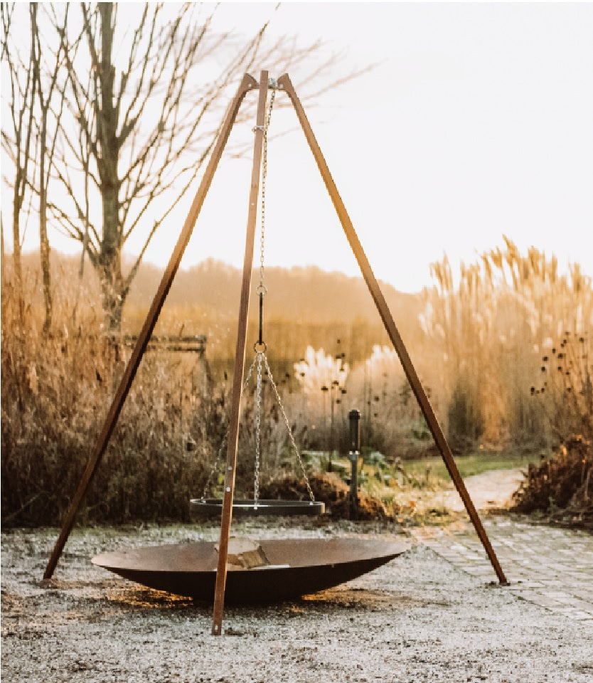 De Cortenstaal driepoot