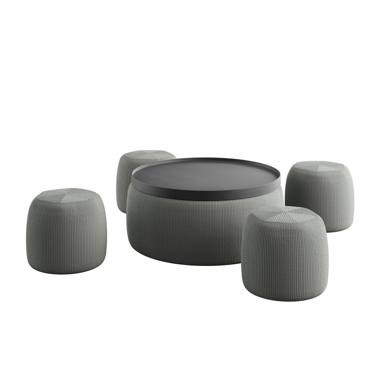 Bloom pouf - Set