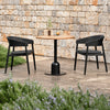 Set Sphera bistro table Ø80 cm + Gipsy dining chair x2