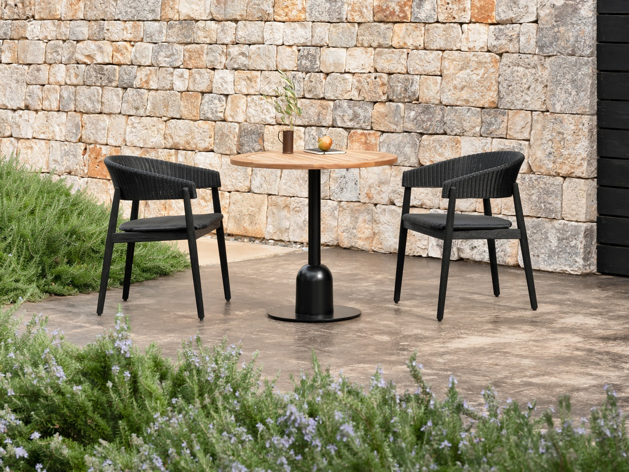 Set Sphera bistro table Ø80 cm + Gipsy dining chair x2