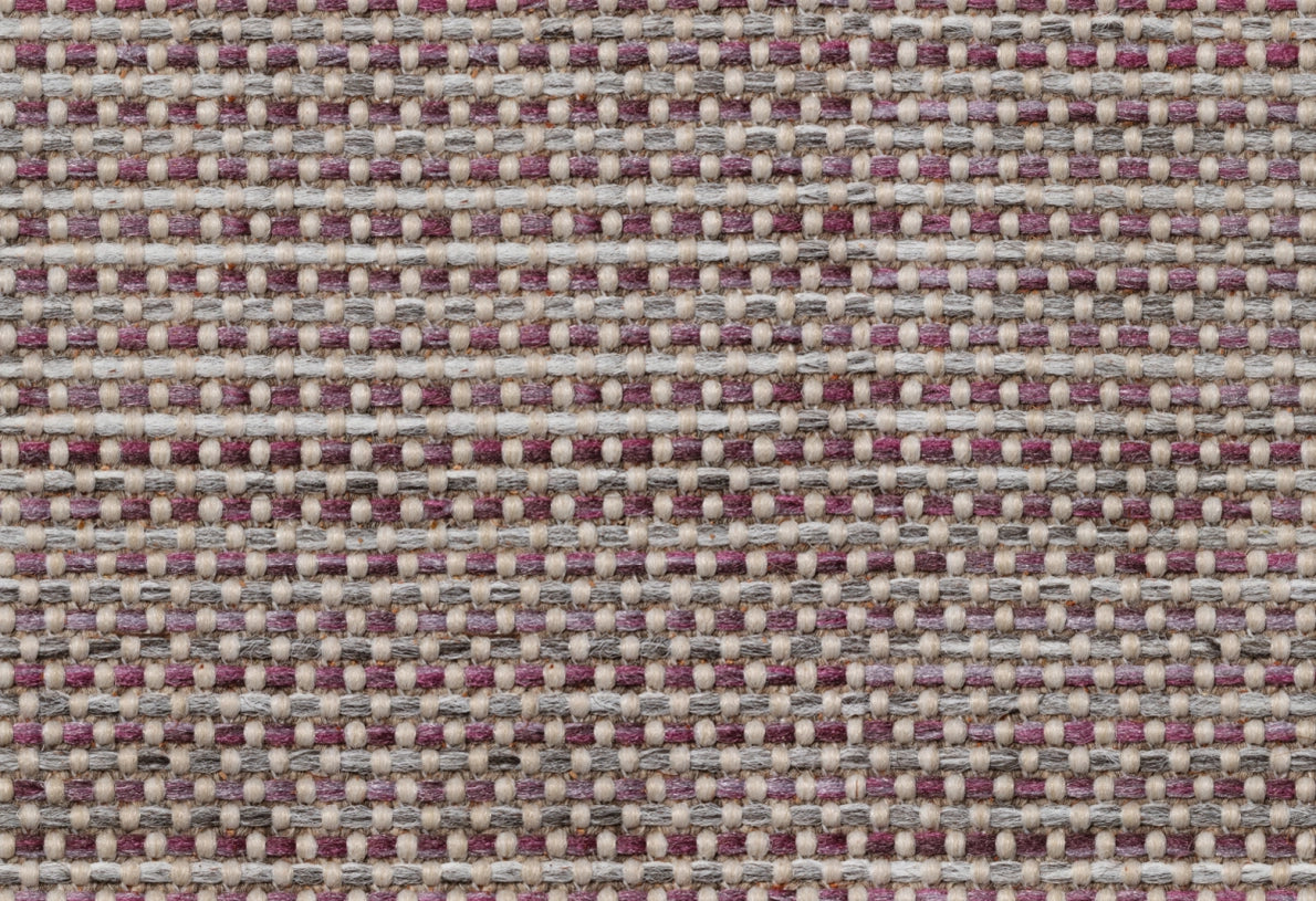 Dotty Poef rond 70cm out/indoor - Plum