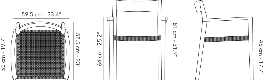 Dune - Dining armchair