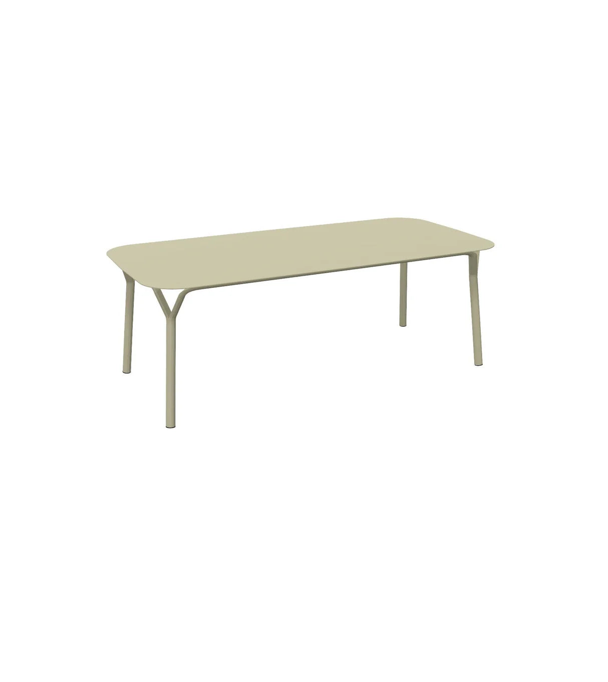 Set Angel tafel 214x103 + x4 Alisea chair + 2x Alisea armchair