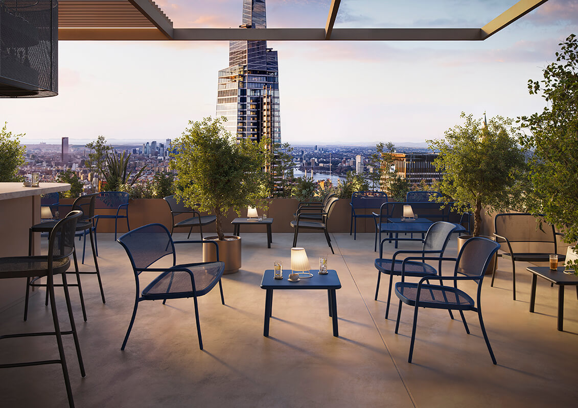 Café Lounge chair / 2 stuks