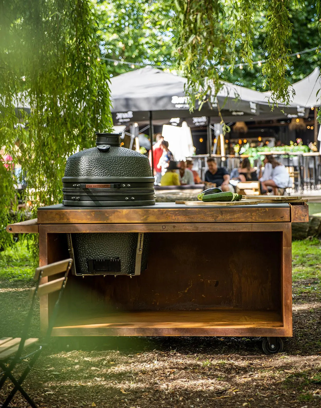 Kamado Table 150 PRO+ - Corten