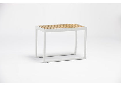 Flex Teak table low/high