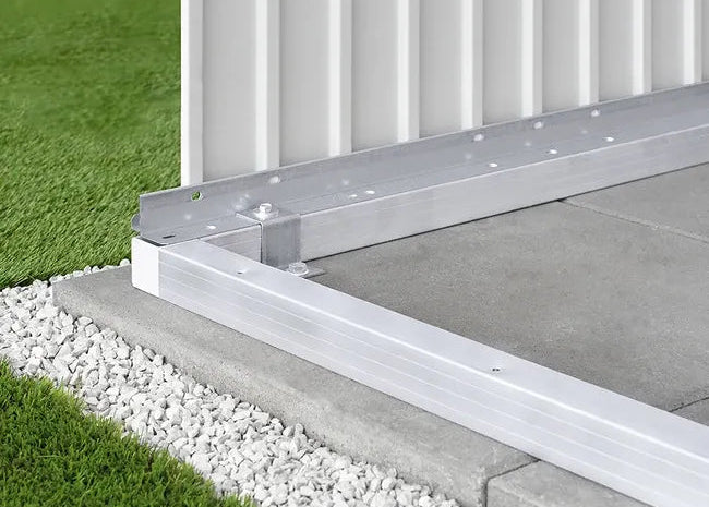 Alu-bodemframe tuinkast