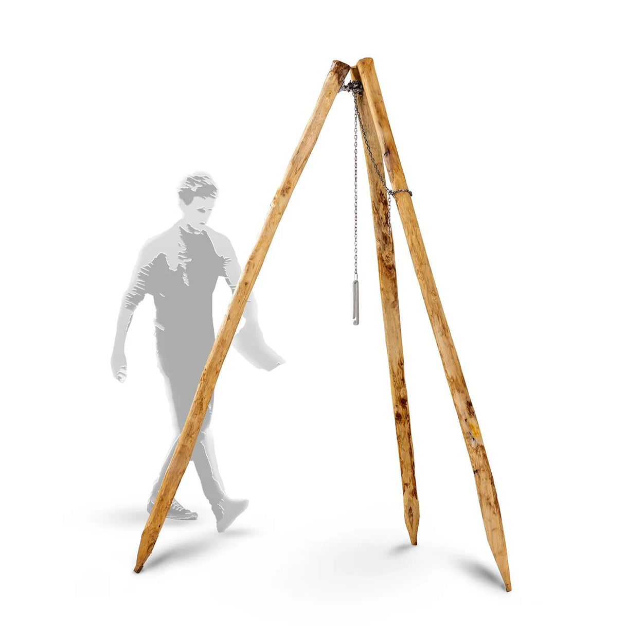 De Houten driepoot L - 250cm