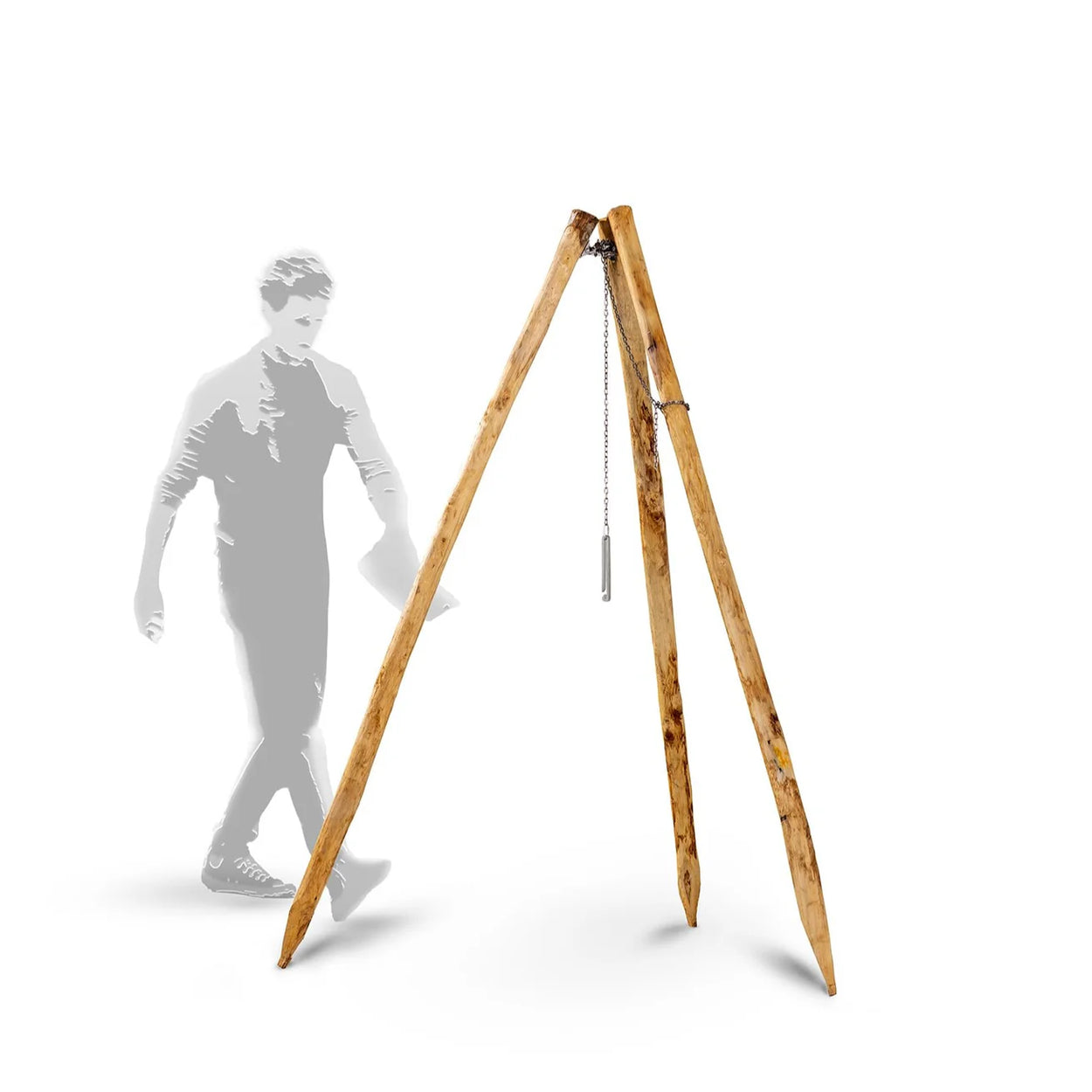 De Houten driepoot M - 200cm