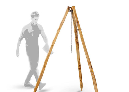 De Houten driepoot M - 200cm