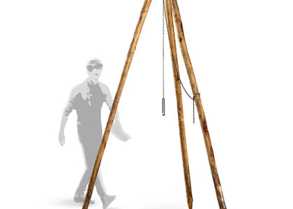 De Houten driepoot XL - 300cm