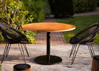 Ronda Bistro Dining table Ø110 - 2 uitvoeringen