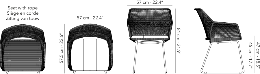 Lewis Dining armchair