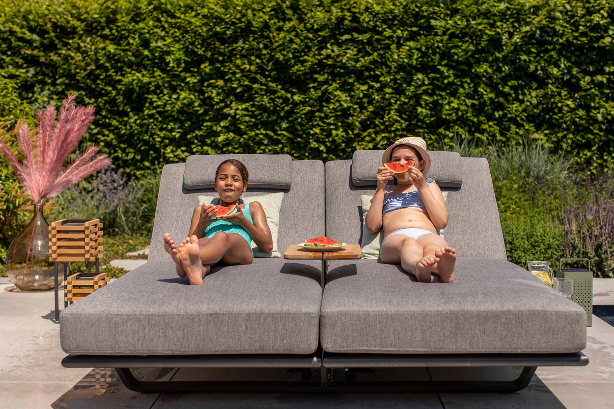 Flex Sunlounger Double + Headrest