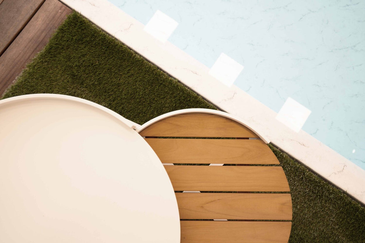 Natural Coffee table - Teak