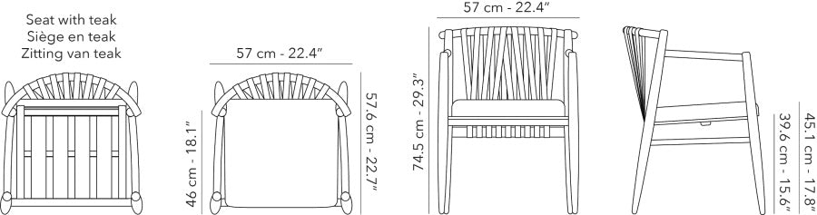Noa - Dining armchair