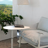 Set Round Lounge chair x2 + Terramare smart table - Black