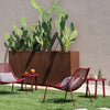 Round Lounge chair / 2 stuks