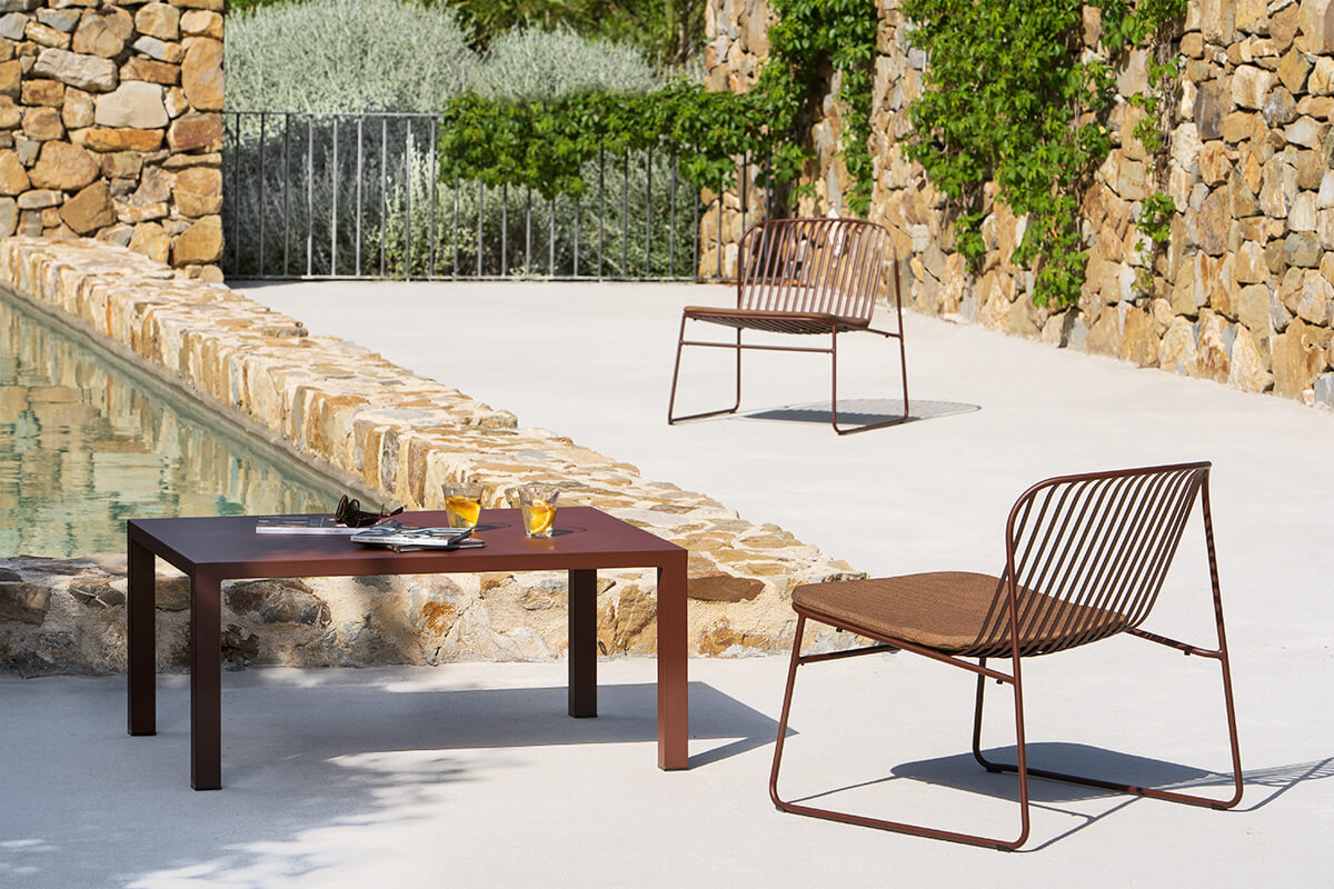 Zitkussen Riviera lounge chair / 2 stuks
