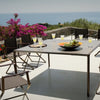 Terramare table - vierkant - Stoneware top - Aluminium - 2 sizes