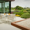 Terramare table - vierkant - Stoneware top - Aluminium - 2 sizes