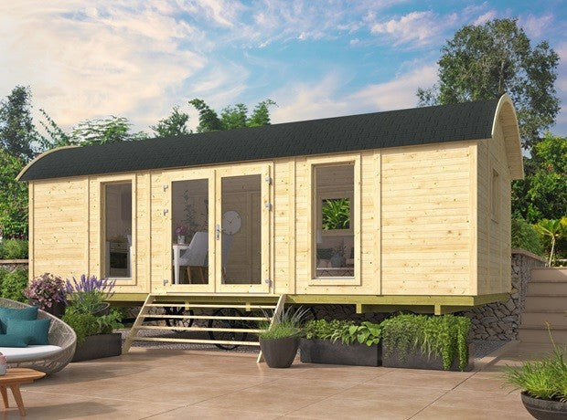 !NIEUW! Pipowagen DAN 720cm bouwpakket / breedte 320cm