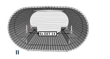 Camping Oval 400cm - Thermowood bouwpakket