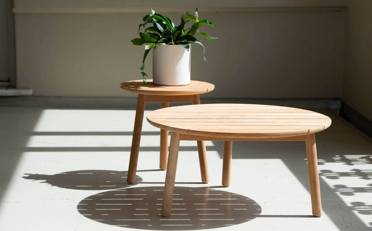 Set Anton Coffee table Ø70cm & Anton Side table Ø40cm