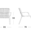 Set Loop lounge Chair / Loop footrest / Loop side table Moss