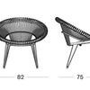 Roy Lazy chair - 2 colors