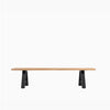 Set Matteo Dining Table + 2x Matteo Bench + Edgard Dining Chair x4